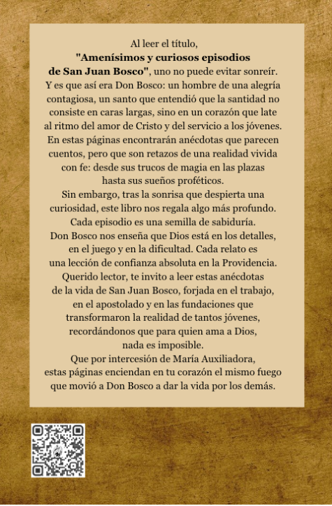 Amenísimos y curiosos episodios (de San Juan Bosco)