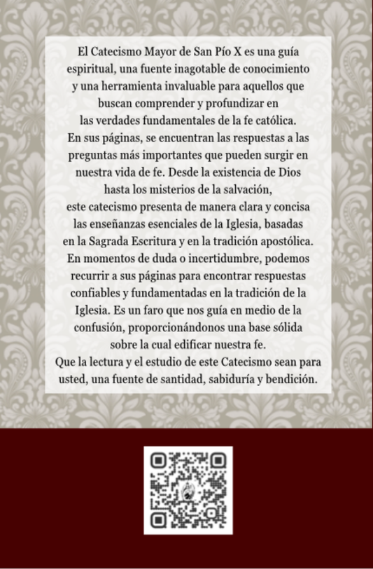 Catecismo Mayor de San Pío X