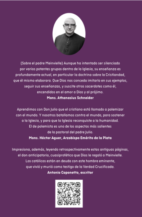 Fuera Satanás, Julio Meinvielle, vademecun católico, edimaux