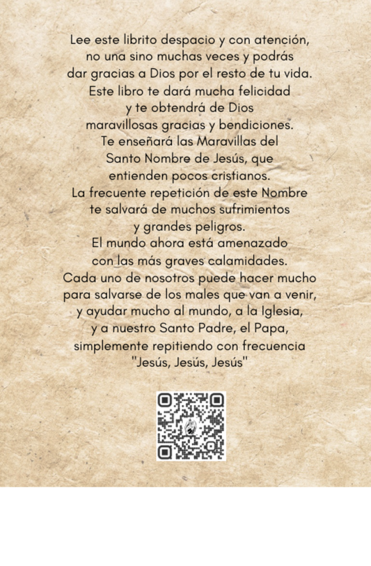Las maravillas del santo nombre de Jesús