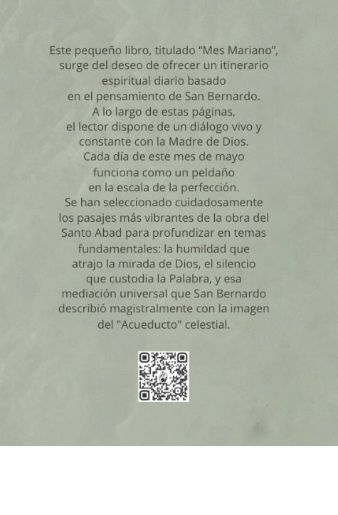 Mes mariano, meditaciones según San Bernardo