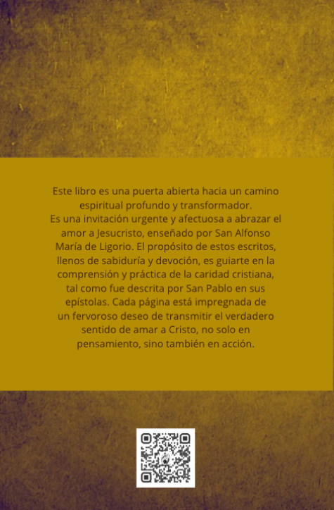 Práctica del amor a Jesucristo, San Alfonso María de Ligorio, edimaux
