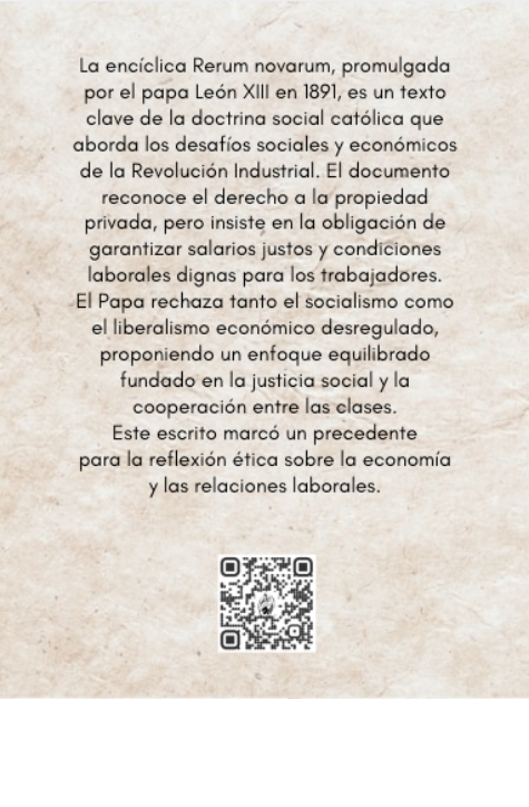 Rerum novarum - Sobre la situación de los obreros