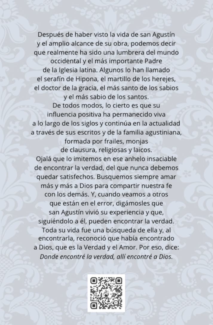 San Agustín de Hipona el buscador de la verdad