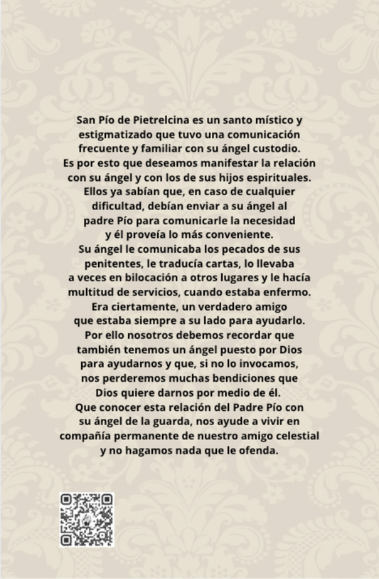 San Pío de Pietrelcina y su ángel custodio