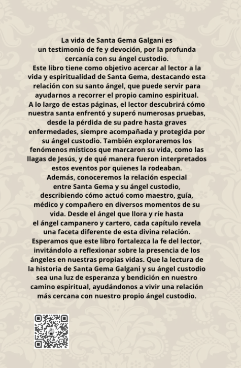 Santa Gema Galgani y su ángel custodio