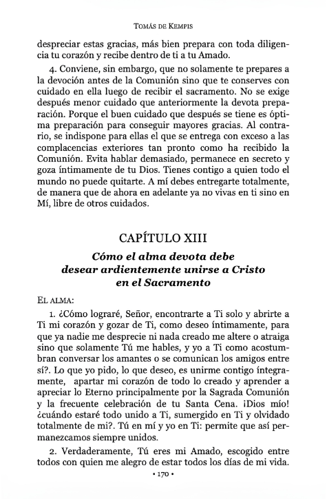 Imitación de Cristo | Menosprecio del mundo