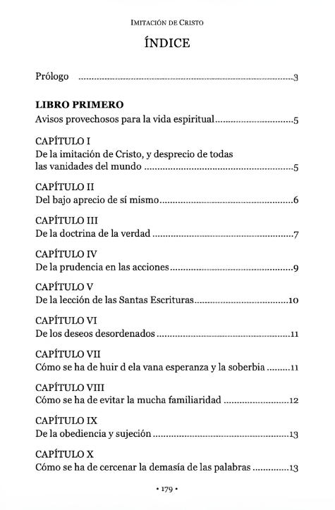Imitación de Cristo | Menosprecio del mundo