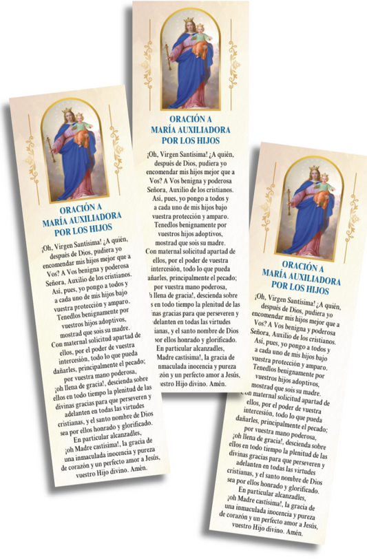 Oración a María Auxiliadora por los hijos