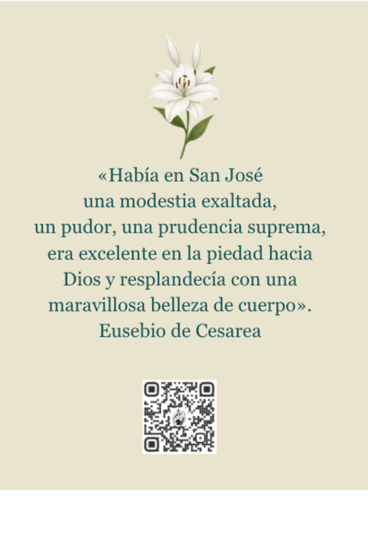 San José, esposo de María Santísima y padre adoptivo de Jesucristo